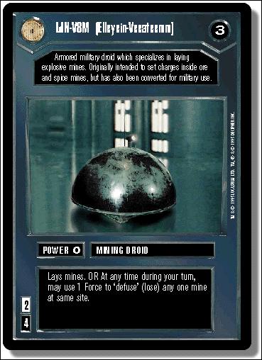 Star Wars: Premiere Limited (Base Set) card 18 LIN-V8M [Elleyein-Veeateemm]