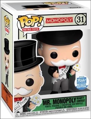 POP! Retro Toys figure 31 Mr. Monopoly Beauty Contest Funko Shop Exclusive