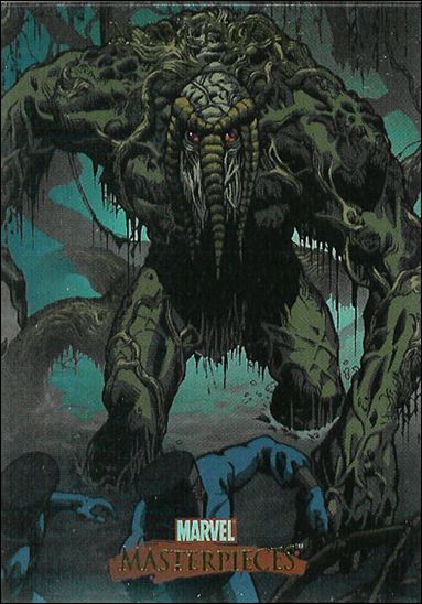 2007 Marvel Masterpieces (Parallel Foil Base Set) card 55 Man-Thing
