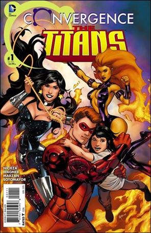 Convergence Titans issue 1 Emanuela Lupacchino Cover