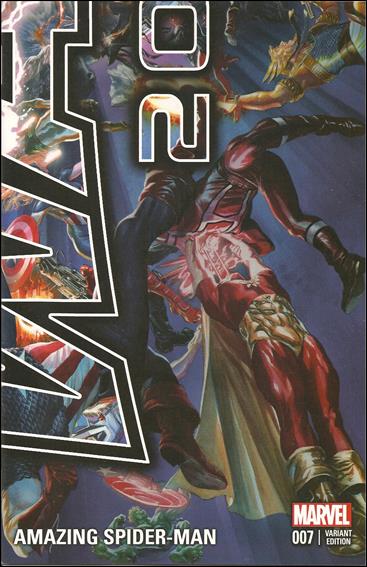 Amazing Spider-Man (2014) issue 7-H Alex Ross "Secret Wars 2015" Connecting Cover