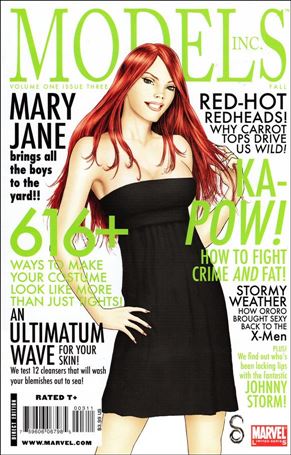 Models, Inc. issue 3 Scott Clark Cover