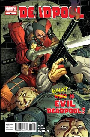 Deadpool (2008) issue 45 Nick Bradshaw Cover
