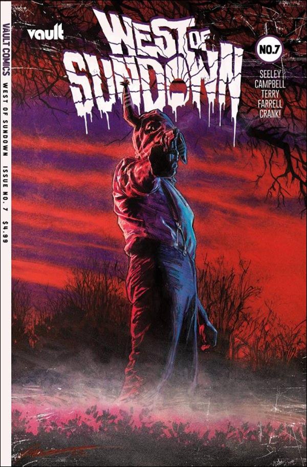 West of Sundown issue 7 Aaron Campbell Cover
