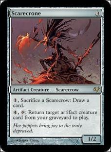 Magic the Gathering: Eventide (Base Set) card 172 Scarecrone