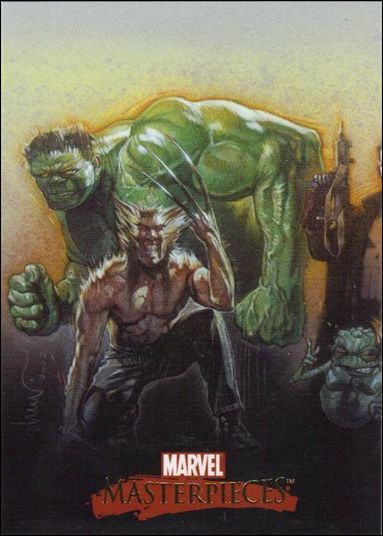 2007 Marvel Masterpieces (Struzan Splash Subset) card STRUZAN 1 Marvel on Television