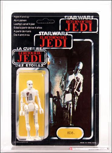 Star Wars 3 3/4" Basic Action Figures (Vintage) figure 68-B 8D8 (Tri-Logo)