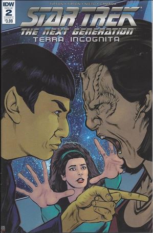 Star Trek: The Next Generation: Terra Incognita issue 2 Tony Shateen Cover