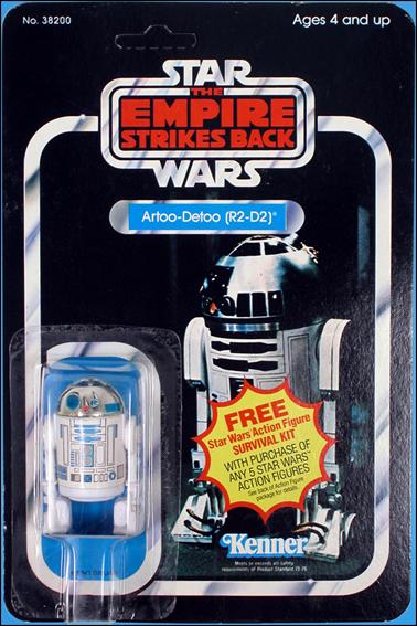 Star Wars 3 3/4" Basic Action Figures (Vintage) figure 1-I Artoo-Detoo (R2-D2) (ESB 41 Bk. Mailaway Offer)