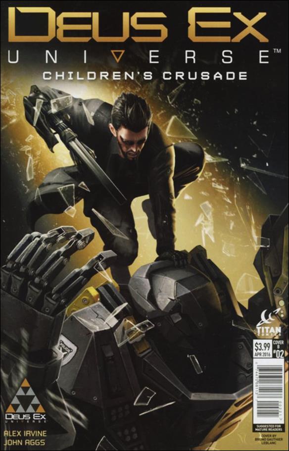 Deus Ex: Children's Crusade issue 2-B Bruno Gauthier LeBlanc Cover