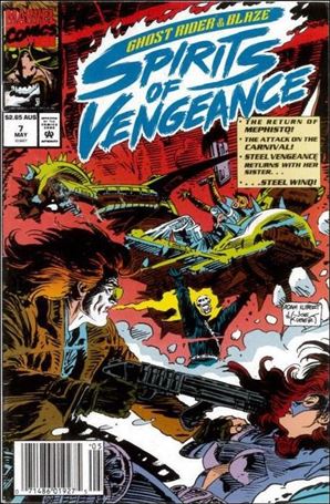 Ghost Rider/Blaze: Spirits of Vengeance issue 7-B Australian Price Cover