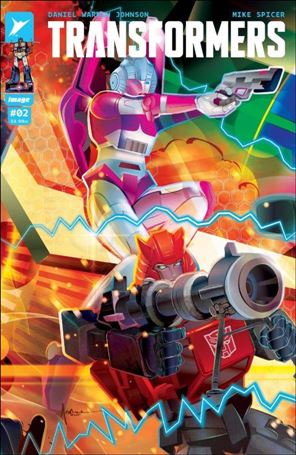 Transformers (2023) issue 2-C Orlando Arocena 1:10 Cover