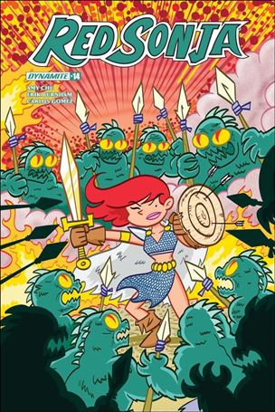 Red Sonja (2017) issue 14-E Art Baltazar Cover