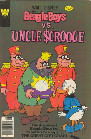 Walt Disney The Beagle Boys Versus Uncle Scrooge issue 4-B Whitman Cover