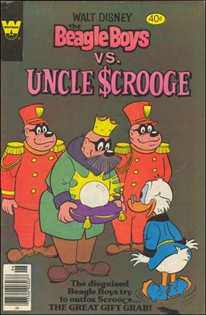 Walt Disney The Beagle Boys Versus Uncle Scrooge issue 4-B Whitman Cover