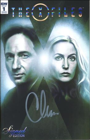 X-Files (2016) issue 1-F Signed Edition (Signed by Chris Carter) 1:50 Cvr 