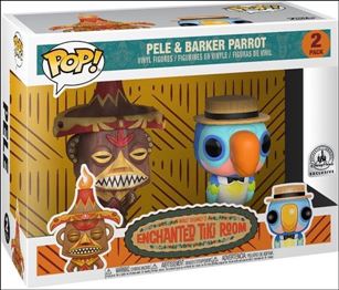 POP! Disney Multi-Packs figure nn17 Pele & Barker Parrot Disney Parks Exclusive