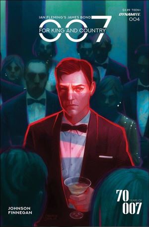 007: For King and Country issue 4-B Rebeca Puebla Cover