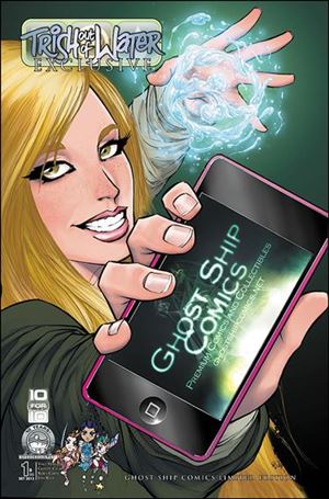 Trish Out of Water issue 1-D06 Giuseppe Cafaro Ghost Ship Comics Cover