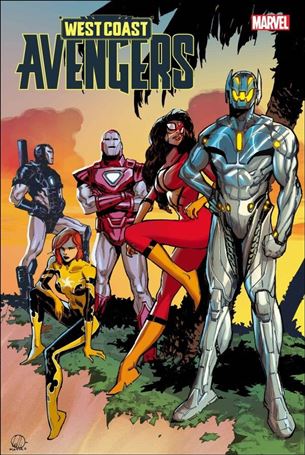 West Coast Avengers (2025) issue 3-B Matteo Lolli Cover