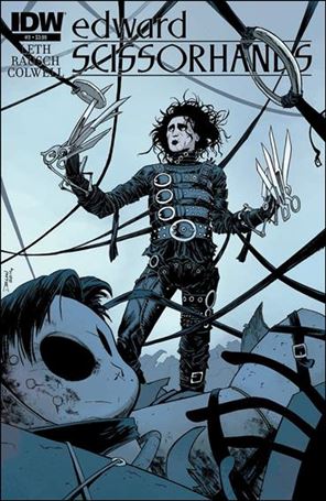 Edward Scissorhands issue 3 Declan Shalvey Cover