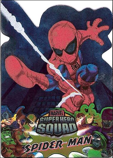 Marvel Super Hero Squad (Foil Die-Cut Subset) card 5 Spider-Man