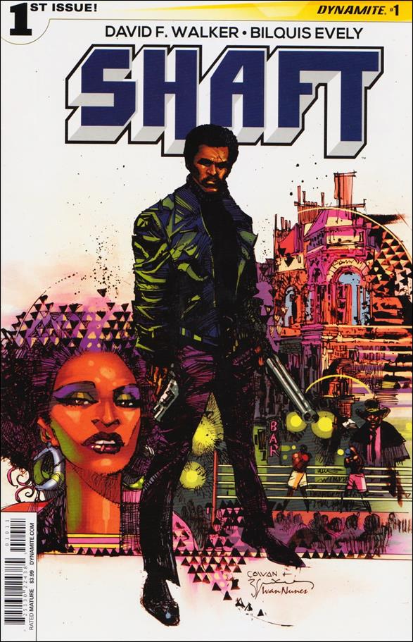 Shaft issue 1 Denys Cowan & Bill Sienkiewicz Cover