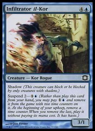 Magic the Gathering: Future Sight (Base Set) card 37 Infiltrator il-Kor