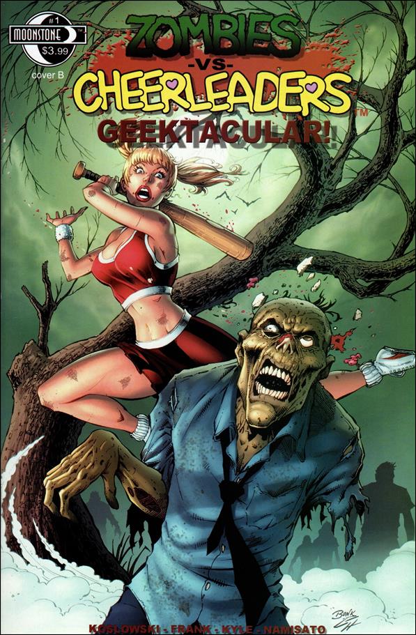 Zombies vs Cheerleaders: Geektacular issue 1-B Richard Bonk Cover