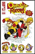 Opposite Forces issue 1-B Direct Market Cover