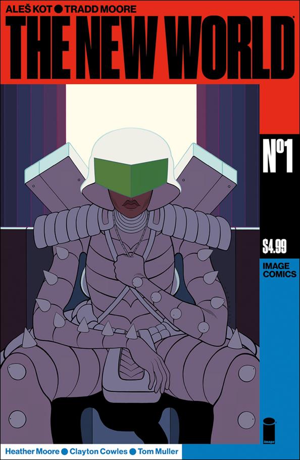 New World issue 1 Tradd Moore "Stella" Cover