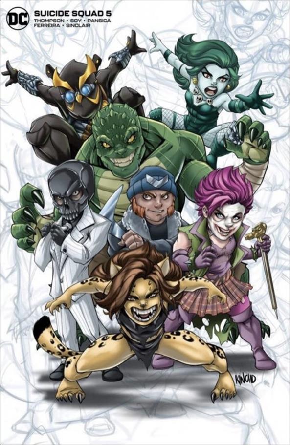 Suicide Squad (2021) issue 5-D Ryan Kincaid Comics Elite Minimal Cover