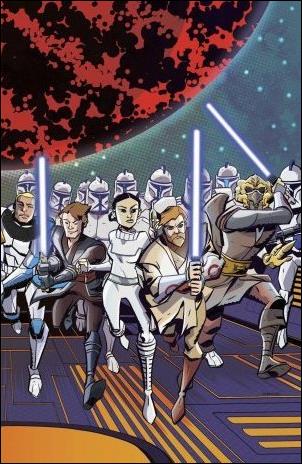 Star Wars Adventures: The Clone Wars - Battle Tales issue 1-C Michael Avon Oeming 1:100 Wraparound Virgin Cover