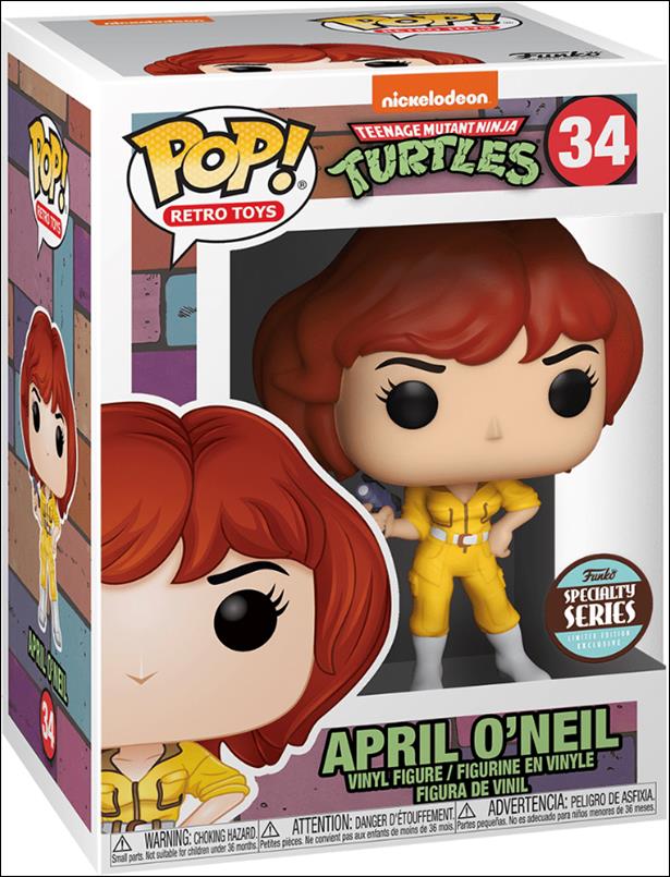 POP! Retro Toys figure 34 April O'Neil Specialty Series