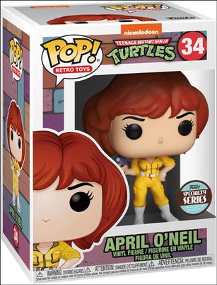 POP! Retro Toys figure 34 April O'Neil Specialty Series