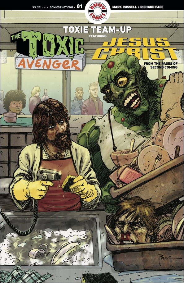 Toxie Team-Up issue 1-B Richard Pace 1:3 Cover