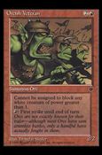 Magic the Gathering: Fallen Empires (Base Set) card 62-B Orcish Veteran