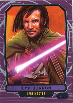 Star Wars Galactic Files (Base Set) card 208 Kyp Durron Jedi Master