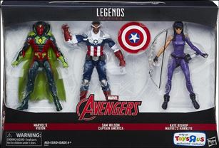 Marvel Legends Series (Box Sets) figure 2 Avengers 3-Pack