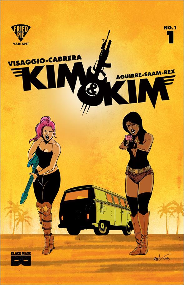 Kim & Kim issue 1-I Amancay Nahuelpan Fried Pie Cover