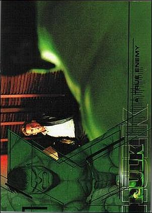 Hulk Film and Comic Cards (Base Set) card 33 A True Enemy