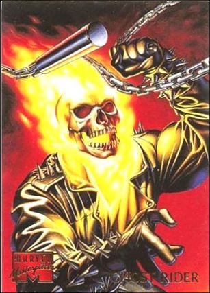 1995 Marvel Masterpieces (Base Set) card 38 Ghost Rider