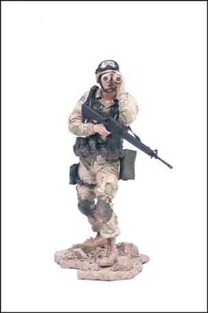 McFarlane's Military (Redeployed) figure 5 Army Desert Infantry