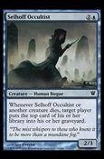Magic the Gathering: Innistrad (Base Set) card 73 Selhoff Occultist