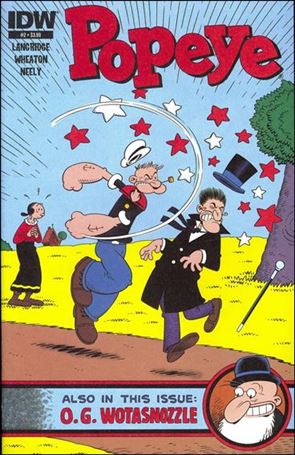 Popeye (2012) issue 2 Roger Langridge Cover