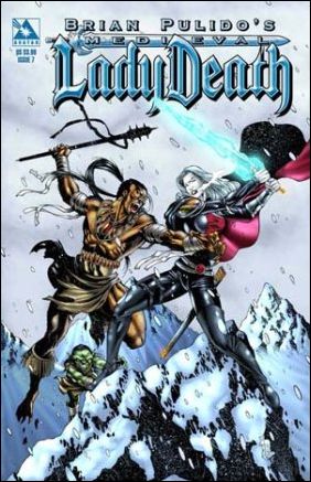 Brian Pulido's Medieval Lady Death issue 7 Standard Cover