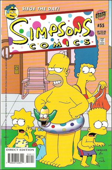 Simpsons Comics issue 55