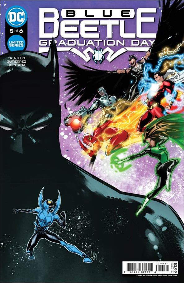 Blue Beetle: Graduation Day issue 5 Adrian Gutierrez Cover