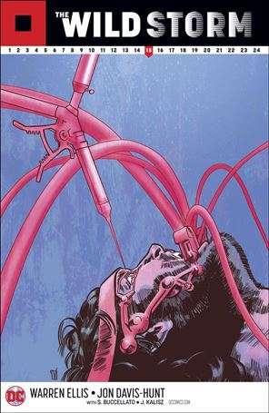 Wild Storm issue 15-B Valentine DeLandro Cover