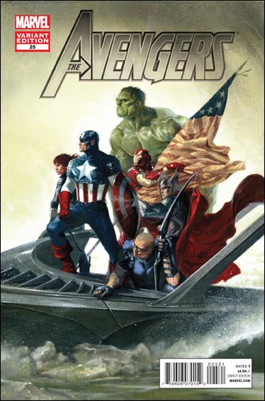Avengers (2010) issue 25-B Gabriele Dell'Otto 1:25 "AA Appreciation" Cover